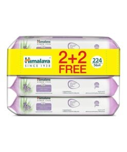 Himalaya Pack Of 4 Soothing And Protecting Baby Wipes, (224 Count)