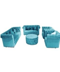 Maharat Al Bahar 7– Seater Sofa Set With 6 Pilow &Table  Fabric +1+2+3-   220x90x80