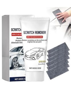 6PCS Cloth Car Scratch Remover, Car Scratch Repair Paste, Magic Nano Cleaning Cloth Scratch Remover for Car Scratch Repair