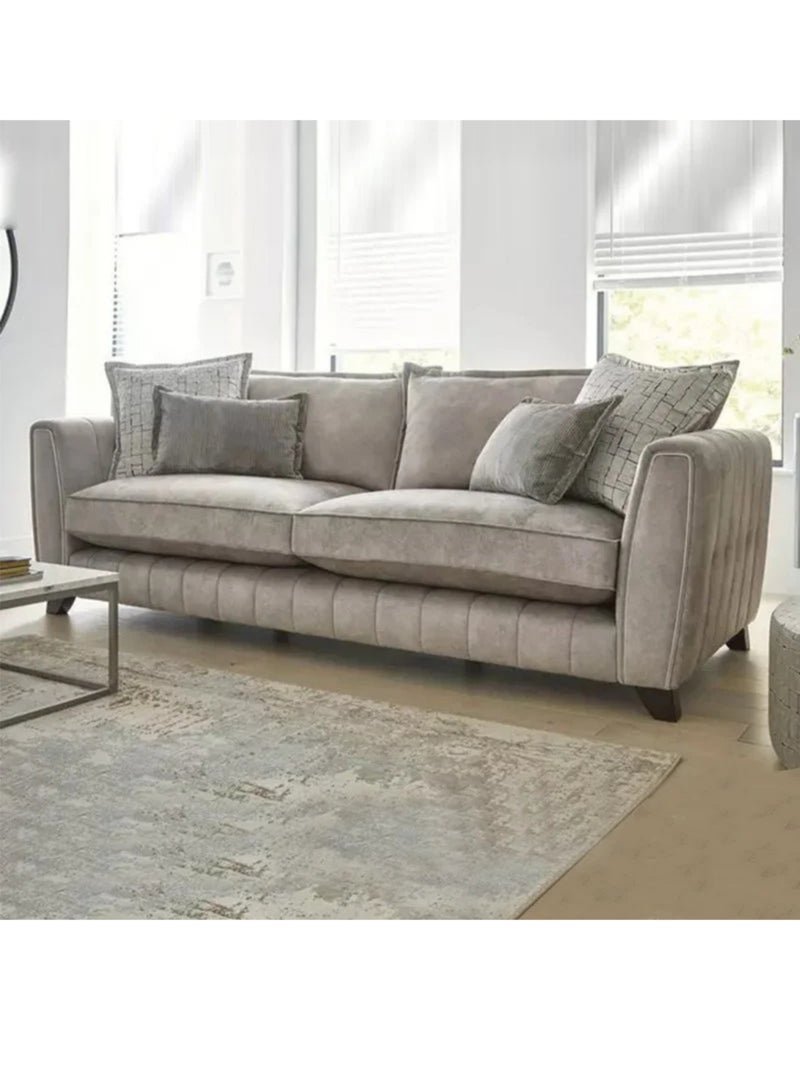 KUSTOMDECO Comfy Compact Sofa - Custom Upholstered Sofa for Living Room, Elegant Design with Premium Comfort