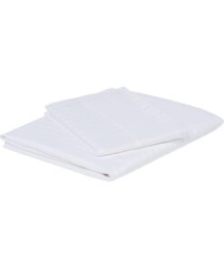 Hotel Linen Klub cm Stripe Single Flat Sheet 2pcs Set