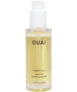 Ouai Hair Oil, Hair Heat Protectant Oil for Frizz Control, Adds Hair Shine and Smooths Split Ends, Color Safe Formula, Paraben, Phthalate and Sulfate Free (1.5 fl oz / 45 ml)