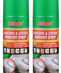 Herios Sticker remover and adhesive remover 450ml(PACK OF 2), car sticker, car stickers, remover, glue remover, stain remover spray.