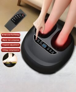 XiuWoo Electric Foot Massager with Heat, With Remote Control,Feet Massager for Relaxation, Neuropathy Relief, Plantar Fasciitis, Circulation, and Heat Therapy