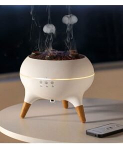 GTSOL Dynamic Jellyfish Aromatherapy Diffuser & Humidifier – Remote Control, 5 Essential Oils, Night Light, Ultrasonic Mist, Silent Operation & Auto Shutoff – Ideal for Bedroom, Office & Yoga