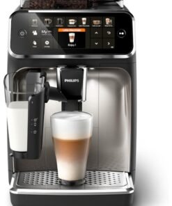 Philips 5400 Series  Fully Automatic Espresso Machine 1.8 L 1500 W EP5447/90 Deep Black Matte/Silver Chrome 1.8 L 1500 W EP5447/90 Deep Black Matte/Silver Chrome
