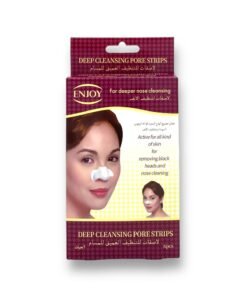 ENJOY Deep Cleansing Nose Strips – 6 Pcs | Removes Blackheads & Impurities for Clear Skin