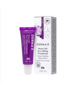 derma-e Stem Cell Lifting Eye Treatment – Multi Action Firming and Tightening Under Eye and Upper Eyelid Cream - Hydrating and Revitalizing Moisturizer, 1/2oz / 14g