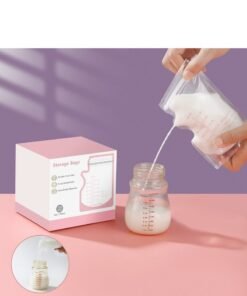 CIMIA 120 Pieces,Breast Milk Storage Bags ,250 ml Self Standing Leak Proof Breastmilk Storage Bag.