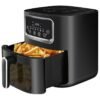 Buytory 10L Air Fryer Oven with LED Touch Screen & Viewing Window – 9-in-1 Hot Air Circulation Fryer for Healthy, Oil-Free Cooking – Max Temp 450°F
