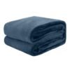 T G H Flannel Fleece Double Size 220x240cm for All Season Fluffy Blanket Warm Bed Blanket Throw for Sofa & Bed Comfortable and Soft Blanket