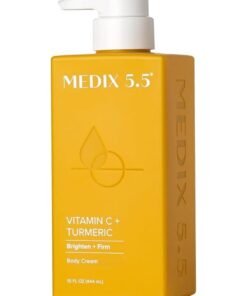 Medix 5.5, Body Cream, Vitamin C + Turmeric, 15 fl oz (444 ml)