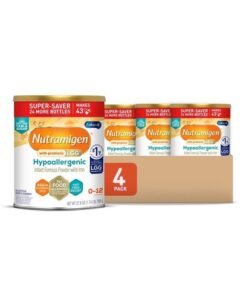 Enfamil Nutramigen Hypoallergenic Baby Formula, Lactose Free, Colic Relief from Cow's Milk Allergy Stars in 24 Hours, Brain Building Omega-3 DHA, Probiotic LGG for Immune Support, 111.2 Oz