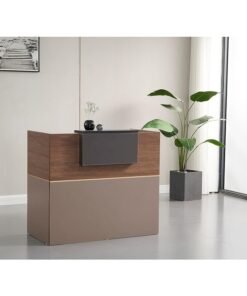 MAF furniture Reception Desk For Front Office Desk, Premium Quality Office Reception Desk-Maf-1405-120Cm