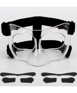 PYC Nose Guard for Broken Nose, Face Shield Masks for Soccer and basketball Sports, Adjustable for Adults and Teenagers, Suitable for Men and Women
