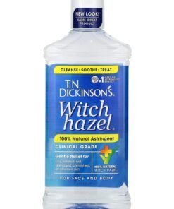 T.N. Dickinson's Witch Hazel 100% Natural Astringent – 16 fl oz | Gentle Cleanser & Toner for Face & Body | Oil Control, Pore Tightening & Refreshing Skin Care