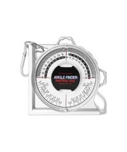 SOLARAE Angle Meter Gauge for Household Industrial Use, Angle Finder, Magnetic Angle Finder Angle Measuring Tool, Tilt Level Meter Slope Locator Angle Measurement Engineering Clinometer for Civil Engineering