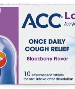 ACC Long Once Daily Cough Relief 600mg Effervescent
