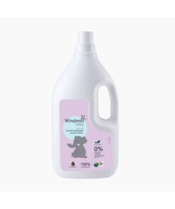 Windmill baby Baby Natural Plant Based Laundry Detergent Liquid, Usda Certified, Allergen Free, Gentle With Bio-Enzymes, Lavender Blossoms - 2000Ml