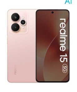 realme 15 5G AI Dual SIM Silk Pink 12GB RAM 256GB - Middle East Version