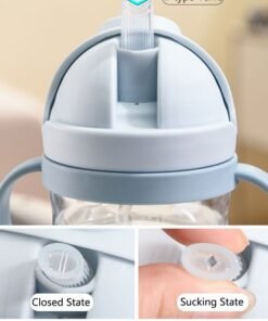 Alternative view of Super ZYouth 2PCS Baby Sippy Cups with Straw, Baby Water Bottle, Training Cup with Handles for Toddlers, Boys and Girls