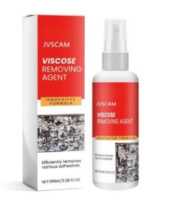 JVSCAM Multipurpose Adhesive Remover, Car Adhesive Remover, Cleaner for Sticker & Double-Sided Tape, for Cars, Glass, Plastic & Metal, Multifunctional Adhesive Glue Remover(100ml)