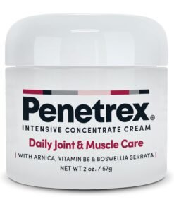 penetrex Joint & Muscle Therapy - Soothing Muscle Rub for Back, Neck, Hands, Feet - Premium Whole Body Rub with Arnica, Vitamin B6 MSM & Boswellia - Non-Greasy 2oz Cream
