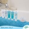 BERGMAN KELLY Travel Size Hotel Shampoo (1 fl oz, 100 PK, Tropical Waterfall), Delight Your Guests with Invigorating and Refreshing Shampoo Hotel Amenities, Mini & Small Size Luxury Shampoo in Bulk