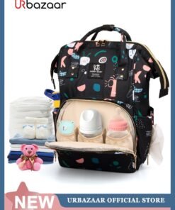 hairry baby Baby Diaper Bag Backpack - Baby Bag for Boys and Girls, Diaper Backpack - Large Diaper Bags for Travel - Baby Gifts & Bath Search Log - Newborn Essentials & Supplies for Mom