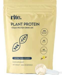 Rite Vegan Protein Powder - Vanilla Flavour - 450g