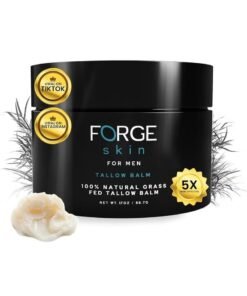 Forge Skin Men's Beef Tallow Balm for Skin | Beef Tallow for Skin Face Mens Skin Care Cream Facial Skincare Face Moisturizer for Men