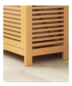 Alternative view of keke Multi-Functional Multi-Layer Large Solid Wood Floor Bathroom Storage Rack 50*30*95CM