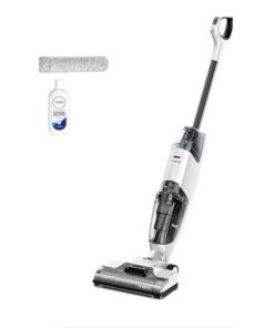 Tineco iFloor 2 Max Wet and Dry Cordless Vacuum Cleaner and Mop, Self cleaning with Streak-free Drying, Ideal for Hard Floors, All corners, sticky messes and pet Hairs, Portable and Lightweight Design 0.55 L 120 W IFLOOR 2 Max ‎White/Grey