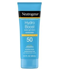 Neutrogena Hydro Boost Water Gel Lotion Sunscreen SPF 50 Blue 3Fluid Ounce