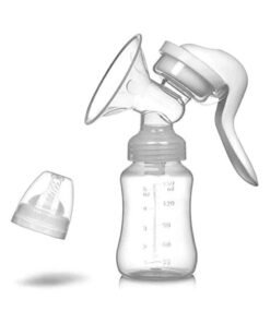 ORiTi Adjustable Suction Silicone Hand Pump Breastfeeding, Small Portable Manual Breast Milk Catcher Baby Feeding Pumps & Accessories - Image 4