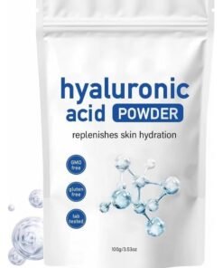 hyaluronic acid Ultra-Pure Hyaluronic Acid Powder - 100g | Deep Hydration, Moisturizing & Anti-Aging for Skin and Face | 100% Natural, Low Molecular Weight, Water-Soluble | Ideal for DIY Serums, Creams & Lotions