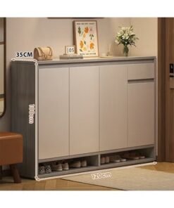 NKX Premium High Quality Shoe Cabinet with Multifunctional Drawers 120CM