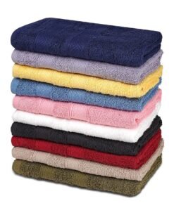 ZUPERIA Classic Hand Towels Pack of 10 16 x 28 Inches 100 Ring Spun Cotton Light Weight  Super Absorbent Fast Drying Towels for use in Bathroom Hotels Travel and Spa Assorted Multicolor