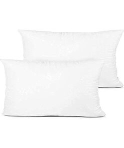 Somerfield Somer Field - 2-Piece Hypoallergenic Down Substitute Polyester Square Pillow Core 30X50 Cm - Best Buy Fluffy Cushions