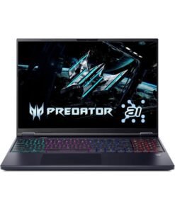 Acer (Upgraded Version) Predator Helios NEO 16 AI Gaming Laptop With 16-Inch WQXGA Display,Core Ultra 9-275HX Processor/16GB RAM/1TB SSD/8GB NVIDIA RTX 5060 Graphics/Windows 11 Home / Obsidian  / Obsidian English/Arabic Obsidian Black