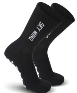 SKY WING Soccer Socks for Men & Women  Knee High Football & Softball Sports Wicking Non-Slip Athletic Long Socks 1/2/3/4 Pairs