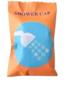 Sevenhills Toiletries 100 Pieces Hotel Accessories Guest House Kit Transparent Shower cap with Cover Pack of 100 PCS