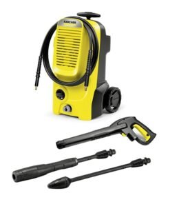 KARCHER K 5 Classic Pressure Washer, Pressure: max. 145 bar, Flow Rate: 500 l/h, Area Coverage: 40 m²/h, Water Filter, Weight: 5.6 kg, high-Pressure Hose and Gun, Dirt Blaster, Spray Lance