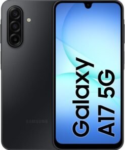 Samsung Galaxy A17 5G Black (8 GB RAM / 256 GB Storage) Android Smartphone  | 6x OS Upgrades, Large Display, 50MP OIS Camera | International Version