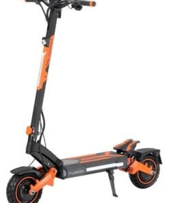Kugoo F3 Pro Max Electric Scooter, 2×1100W Dual Motors, 70 km/h Max Speed, 75 km Long Range, 52V 23.4Ah Battery, 11″ Off-Road Tires, Front and Rear Hydraulic Disc Brakes, Dual Suspension, NFC Key Lock, GPS Tracking, Foldable Heavy-Duty Frame, Supports 120 kg, Free Helmet, Safety Vest, Phone Holder