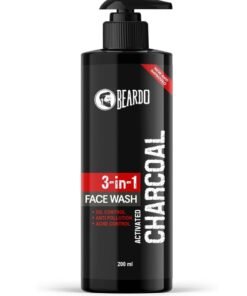 BEARDO Activated Charcoal Face Wash 200ml