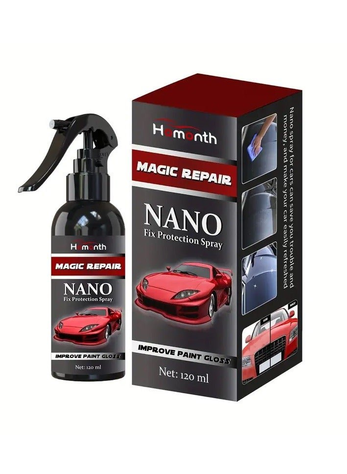Homonth Coating Renewal Agent, Car Nano Repairing Spray, Coating Agent Spray, Car Coating Wax Polishing Spray, Nano Crystal Coating Agent, Fast Fine Scratch Repair