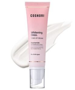 COSNORI Whitening Dress Tone Up Cream 50ML, Quick Skin Tone Balancer, Evens Out Complexion, No Makeup Natural Look, Long-Lasting Hydrating & Sebum Control Face And Body, Brightening Skin For All Skin Types