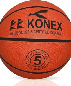 KONEX Size 5 Professional Basket Ball for Indoor & Outdoor (Brown)