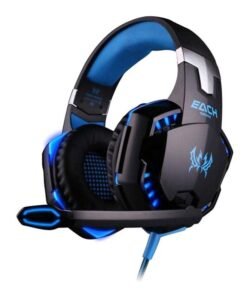 KOTION EACH Gaming Wired Over the Ear Headsets with Mic & LED - G2000 Edition For PS4/PS5/Xbox one/Xbox Series/Nintendo Switch And PC